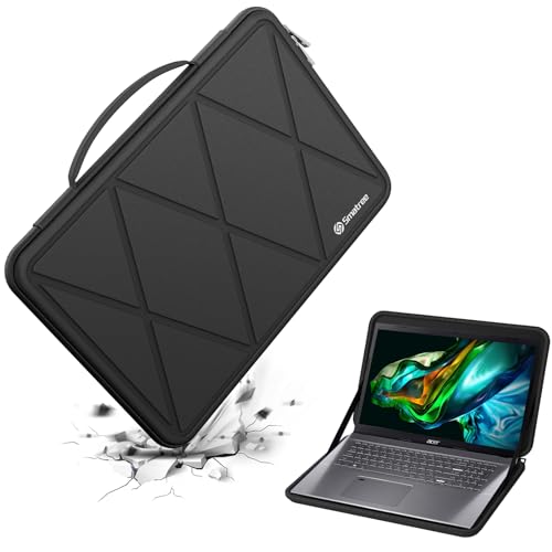 Smatree Hard Eva Schutzhülle Tasche kompatibel für 15,6 Zoll Acer Aspire 5 Laptop - A515-58M-7570, für 16 Zoll Acer Swift Edge 16 Laptop - SFA16-41-R6YS, Slim und Anti-Shock Notebook Tasche (M85) von Smatree