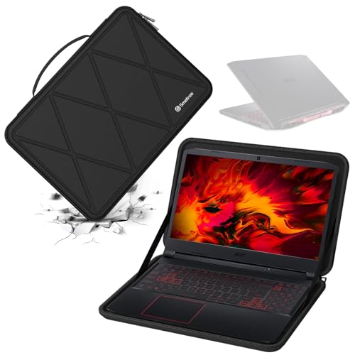 Smatree Hard Eva Schutzhülle Tasche kompatibel für 15,6 Zoll Acer Nitro 5 Gaming Laptop - AN515-46-R0EQ, wasserdicht und Anti-Shock Tasche (M108) von Smatree