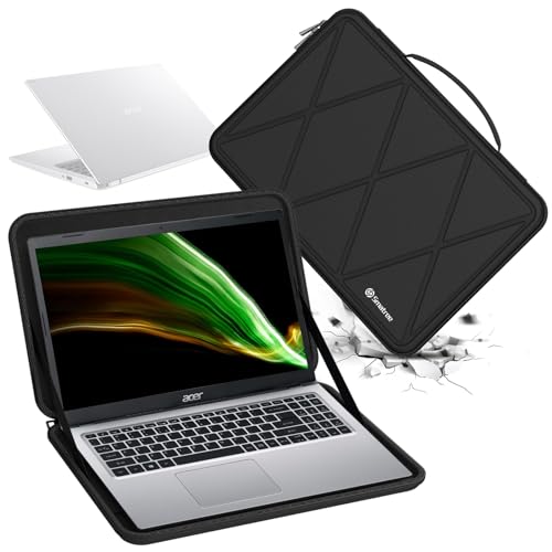 Smatree Hard Eva Schutzhülle Tasche kompatibel für 17,3 Zoll Acer Aspire 5 Laptop - A517-58M-59S6, für 17,3 Zoll Acer Aspire 3 Laptop - A317-55P-P7BJ Wasserdicht und Anti-Schock Tasche (M113) von Smatree