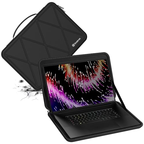 Smatree Hard Eva Schutzhülle Tasche kompatibel für 18 Zoll Razer Blade 18 2023/2024 Laptop, Slim und Anti-Shock Case Notebook-Tasche (M125) von Smatree