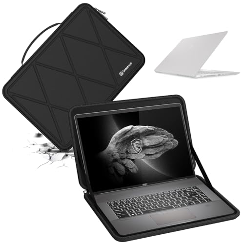 Smatree Hard Eva Sleeve Case Kompatibel für 17 Zoll MSI Creator Z17 A12UHST-046, für 17 Zoll MSI CreatorPro Z17 HX Studio - A14V/ A13V, für CreatorPro Z17 A12UMST-097 Notebook Tasche (M109) von Smatree