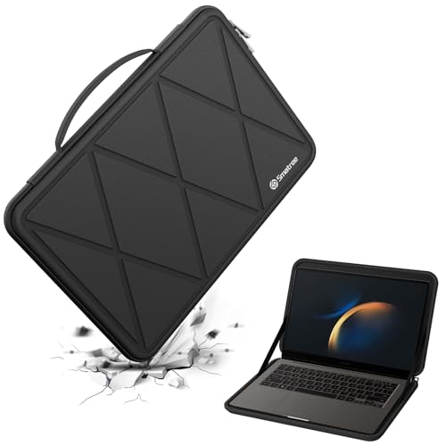 Smatree Harte Eva-Schutzhülle, kompatibel mit 16 Zoll Samsung Galaxy Book4 Pro/Galaxy Book3 Pro, Galaxy Book3 Ultra/Book4 Ultra, Galaxy Book3 Pro 360/Book4 Pro 360, Galaxy Book4 Edge (X8283) von Smatree
