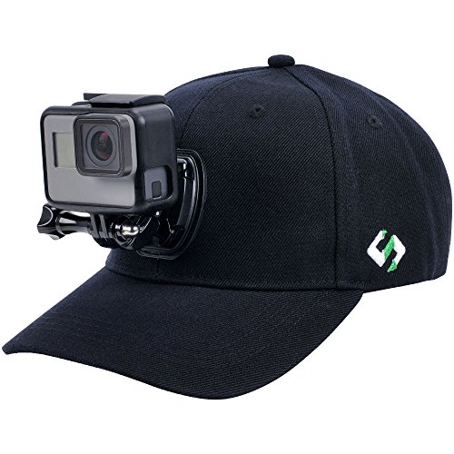 Smatree smahat H1 Wolle Baseballmütze mit Schnellverschlusshalterung für GoPro 5 Session Hero 13/12/11/10/9/8/7/6/5/4/3 +/3/2/1 ((M 57-59 cm) von Smatree