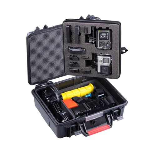 Smatree wasserdichte Harte Tasche für DJI OSMO Action/Gopro Hero 2018,Hero 13/12/11/10/9/8/7/6/5/4/3/3+/2/1(Kamera und Zubehör Nicht enthalten) von Smatree