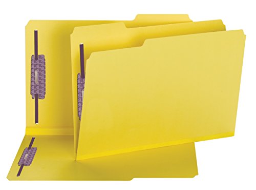 Smead Schnellhefter aus Pressspan, mit SafeSHIELD-Verschlüssen gelb von Smead