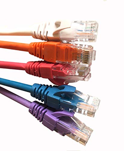 Smedz 0,75 Meter CAT6 LSZH UTP Kupfer LAN Patchkabel mit Snagless RJ45 Steckern - Rot von Smedz