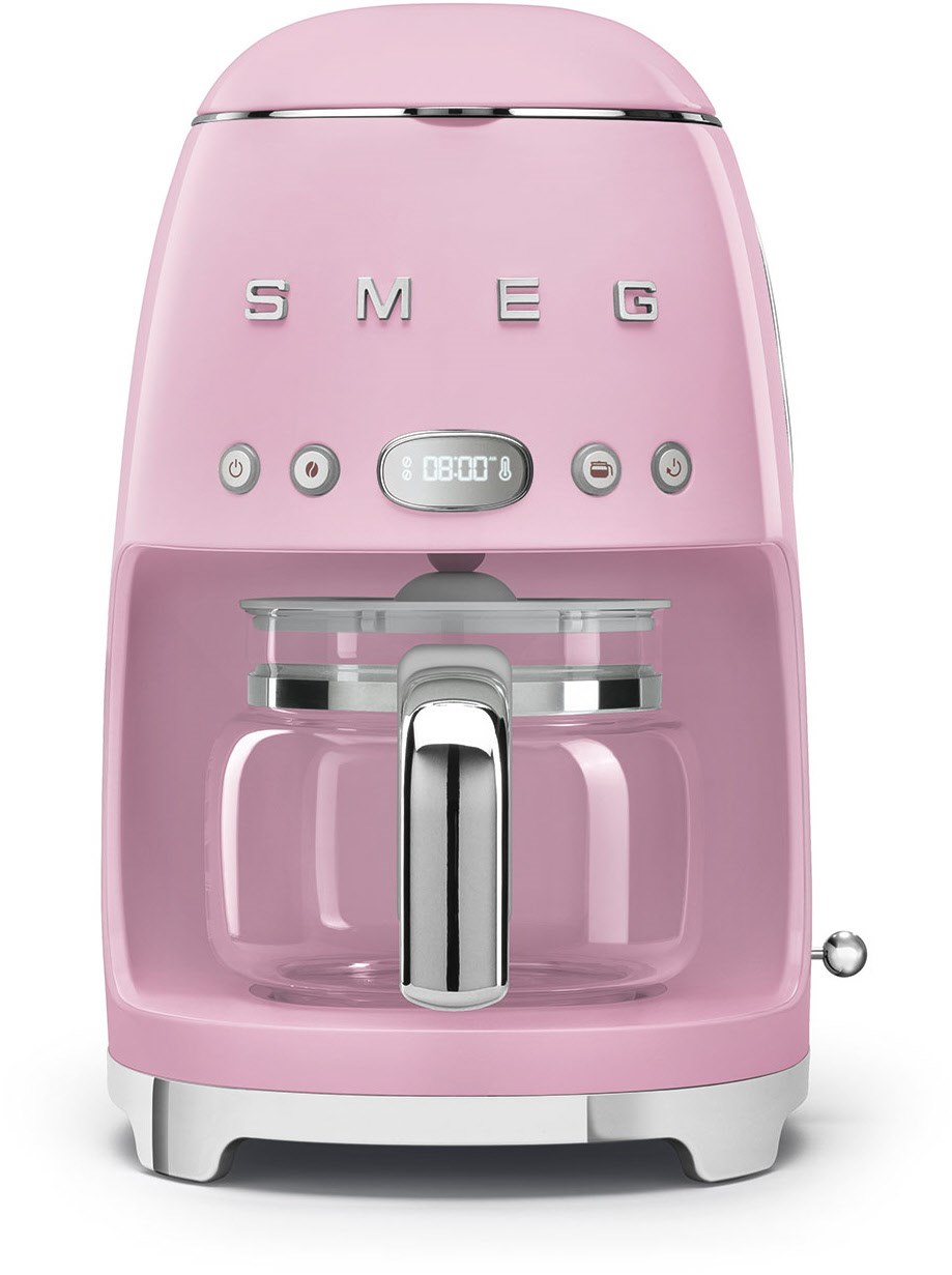DCF02PKEU Kaffeeautomat cadillac pink von Smeg