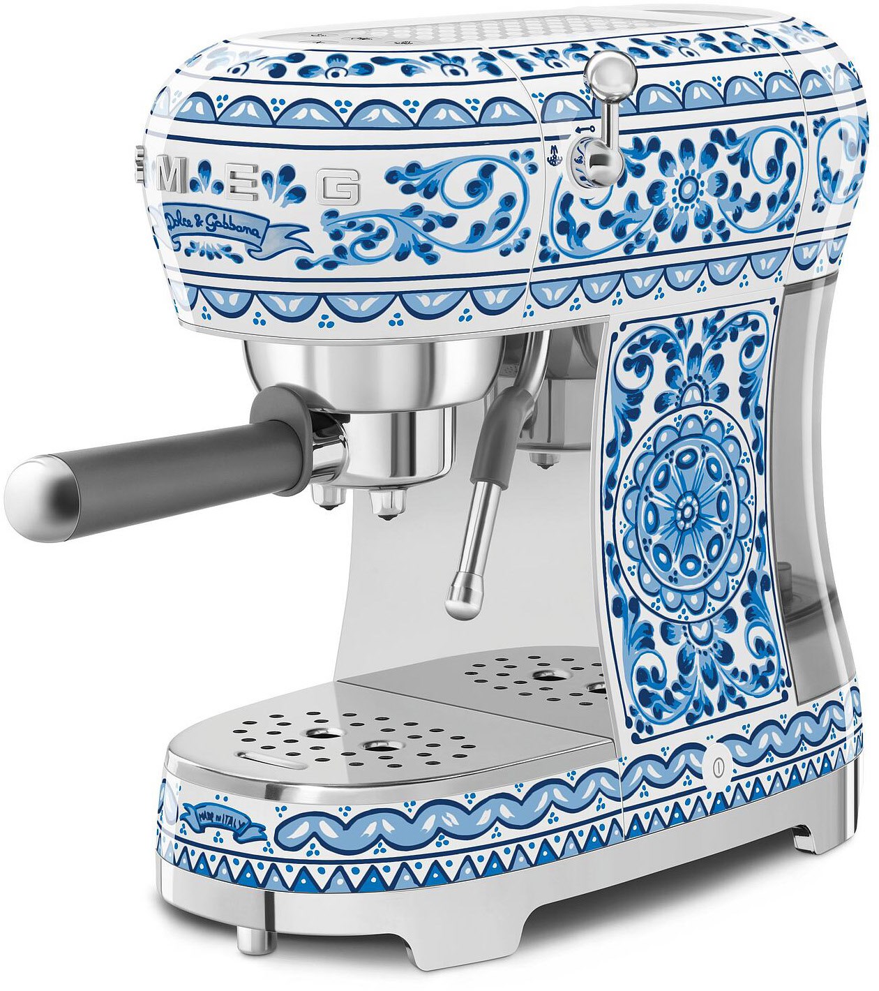 ECF02DGBEU Dolce & Gabbana Siebträgermaschine von Smeg