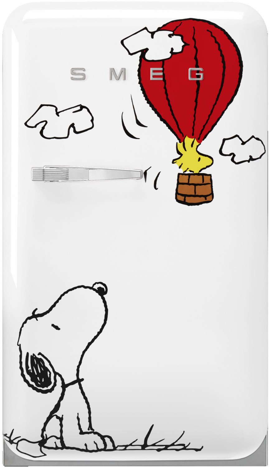 FAB10RDSN6 Standkühlschrank mit Gefrierfach Snoopy + Woodstock / D von Smeg
