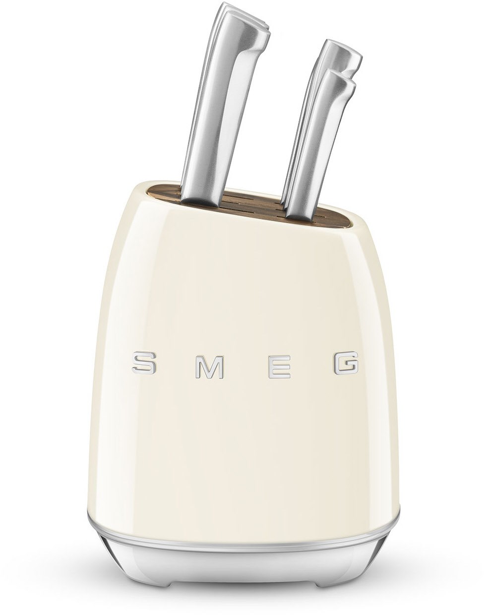 KBSF02CR Messerblock (6 tlg.) creme von Smeg