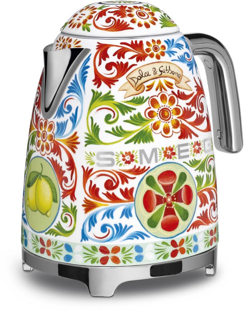 KLF03DGEU Dolce & Gabbana Wasserkocher dekor von Smeg