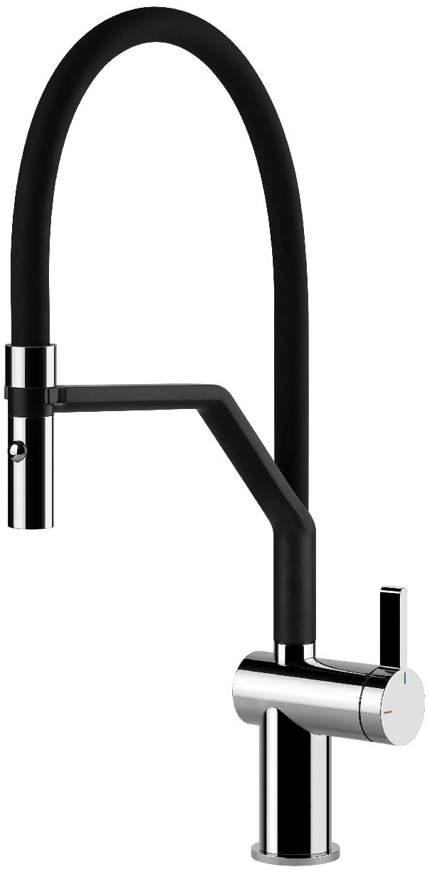 MID20CR Mischbatterie chrome/schwarz-matt von Smeg