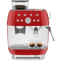 SMEG EGF03RDEU 50s Style Siebträgermaschine mit Kaffeemühle Rot SMEG EGF03RDEU 50s Style Siebträgermaschine mit Kaffeemühle Rot von Smeg