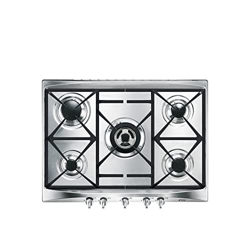 SMEG Gaskochfeld SELEZIONE - SR275XGH2, Edelstahlfarben/schwarz SMEG Gaskochfeld SELEZIONE - SR275XGH2, Edelstahlfarben/schwarz von Smeg