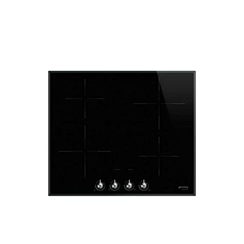 SMEG Induktionskochfeld CLASSICA - SI364BM, Schwarz von Smeg