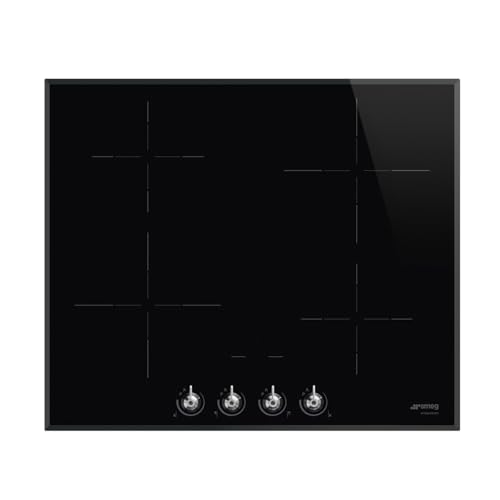 SMEG Induktionskochfeld CLASSICA - SI364BM, Schwarz SMEG Induktionskochfeld CLASSICA - SI364BM, Schwarz von Smeg