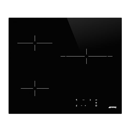 SMEG SE263TD1, UNIVERSAL-Glaskeramik-Kochfeld, Black glass SMEG SE263TD1, UNIVERSAL-Glaskeramik-Kochfeld, Black glass von Smeg