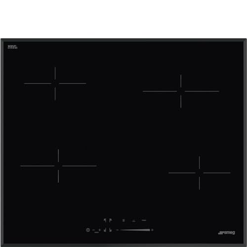 SMEG SE464TB, UNIVERSAL-Glaskeramik-Kochfeld, Black von Smeg