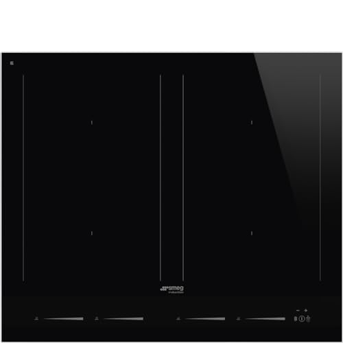 SMEG SIM1644D, LINEA Induktionskochfeld, Black glass von Smeg