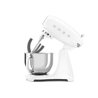 SMEG SMF03WHEU 50s Style Küchemanschine, Full-Color Weiß von Smeg