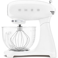 SMEG SMF13WHEU 50s Style Küchenmaschine Full-Color Weiß, Glasschüssel von Smeg