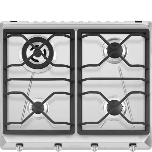 SMEG SRV564O, UNIVERSAL-Gaskochfeld, Stainless steel SMEG SRV564O, UNIVERSAL-Gaskochfeld, Stainless steel von Smeg