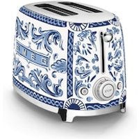 SMEG TSF01DGBEU Dolce & Gabbana Toaster Blu Mediterraneo von Smeg