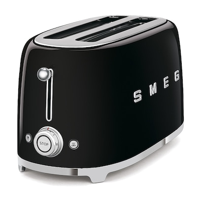 SMEG TSF02BLEU 50s Style Toaster Schwarz von Smeg