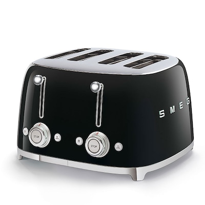 SMEG TSF03BLEU 50s Style Toaster Schwarz SMEG TSF03BLEU 50s Style Toaster Schwarz von Smeg