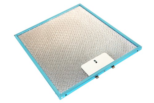 Smeg 053410339 Mikrowellenzubehör/Kochfeld/Original-Ersatzaluminiumfilter für Ihre Dunstabzugshaube/Dieser Teil/Zubehör eignet sich für verschiedene Marken von Smeg