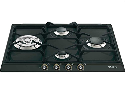 Smeg Gaskochfeld SR764AOD Anthrazit Smeg Gaskochfeld SR764AOD Anthrazit von Smeg