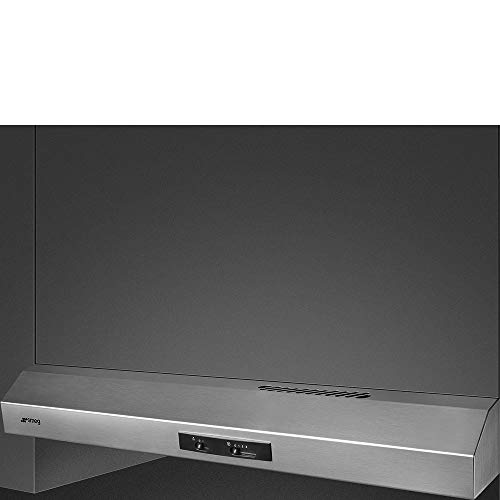 Smeg KTE90EX Dunstabzugshaube 272 m³/h, integriert, Edelstahl D – Dunstabzugshaube (272 m³/h, E, C, D, 71 dB, 52 dB) von Smeg