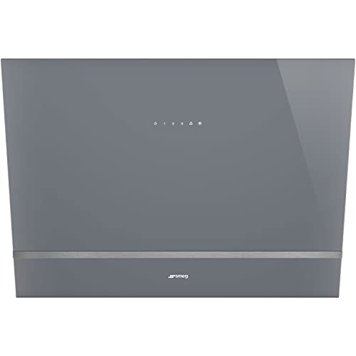 Smeg KV28S Dunstabzugshaube, 80 cm, 3 Geschwindigkeiten, Glas, silberfarben Smeg KV28S Dunstabzugshaube, 80 cm, 3 Geschwindigkeiten, Glas, silberfarben von Smeg