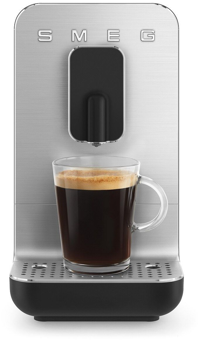 Smeg Kompakt-Kaffeevollautomat BCC11BLMEU matt Schwarz von Smeg