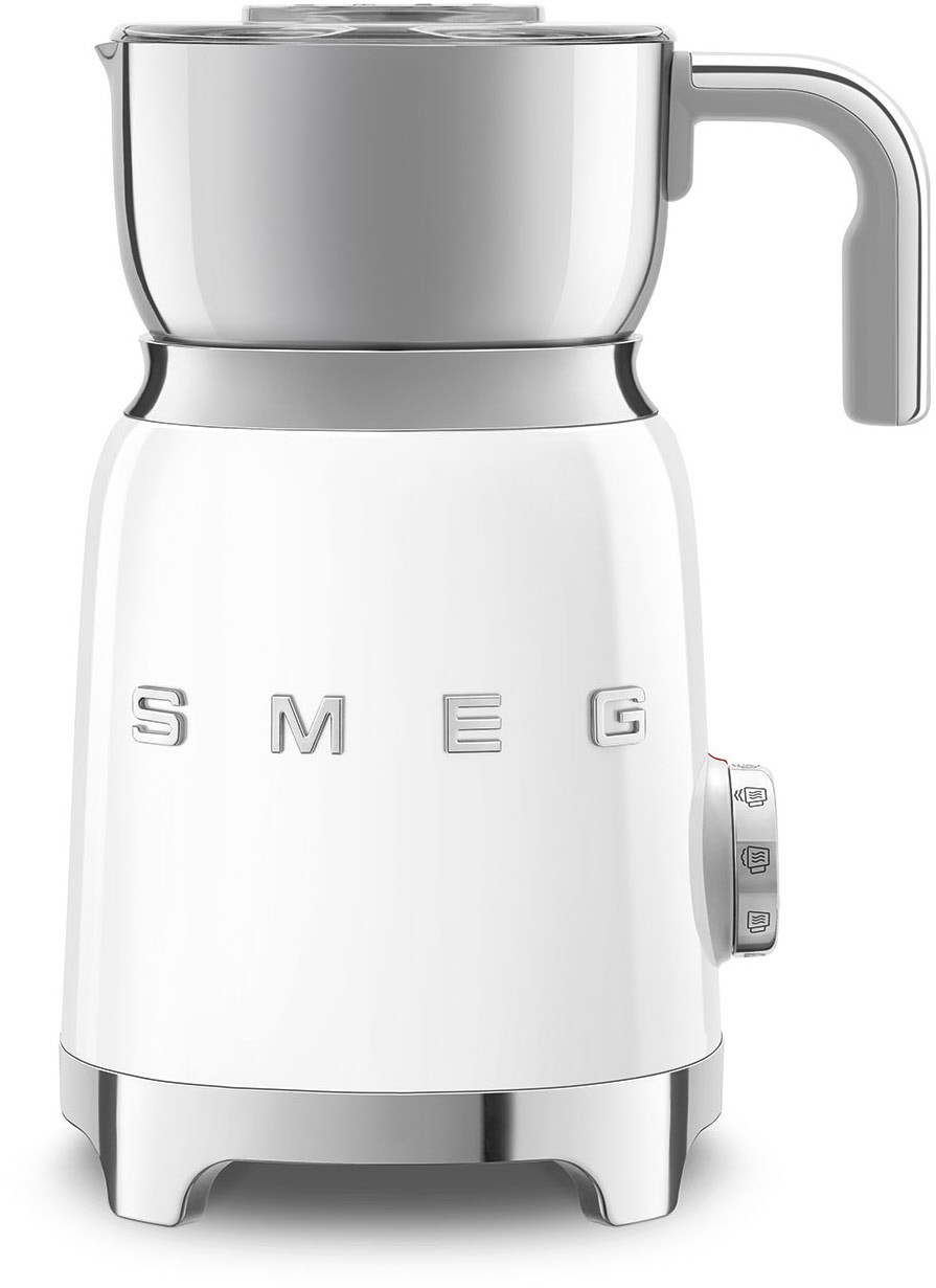 Smeg Milchaufschäumer 50&#039;s Retro Style MFF01WHEU Weiß von Smeg