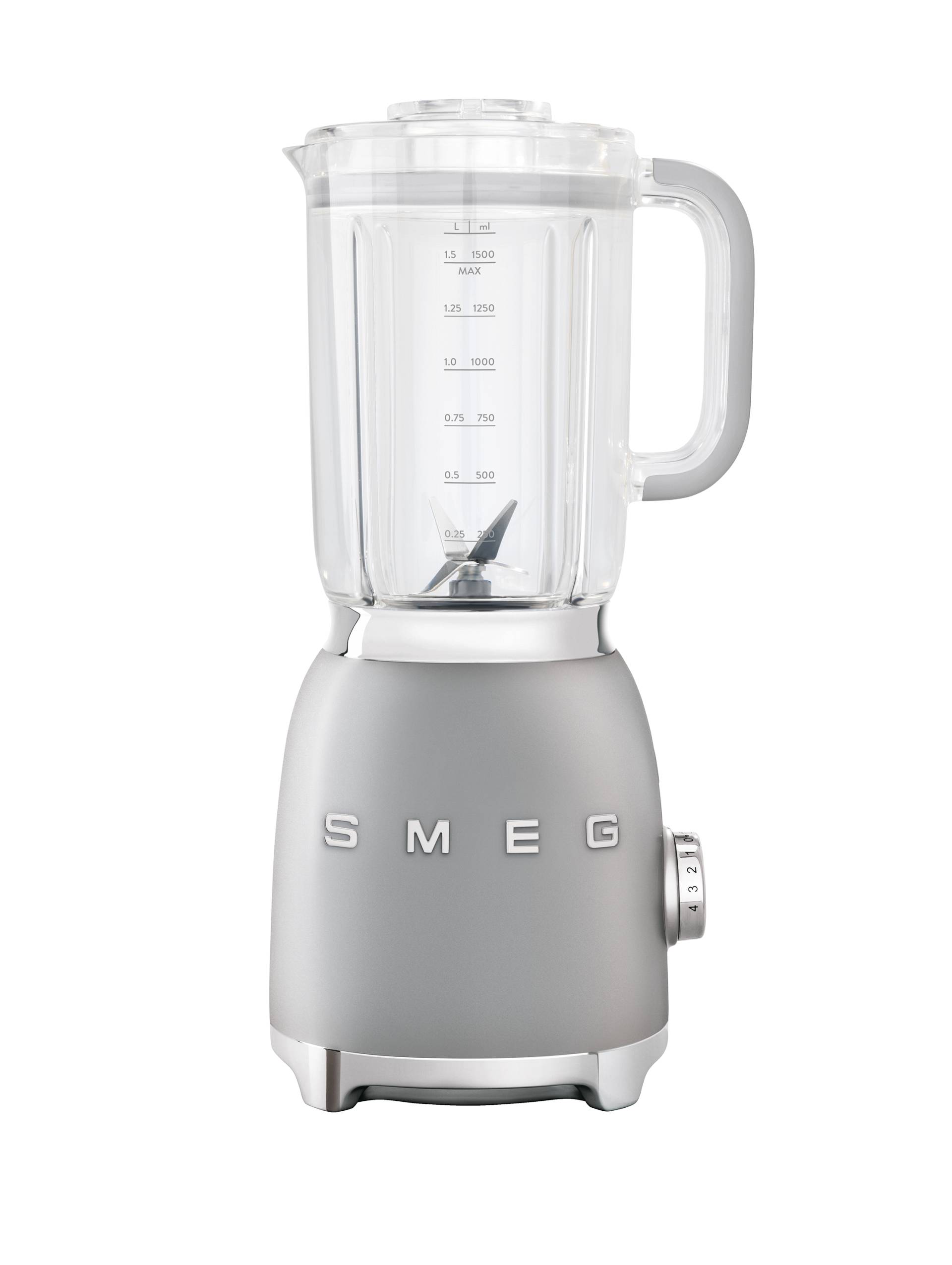 Smeg Standmixer 50&#039;s Retro Style BLF01SVEU Silber von Smeg