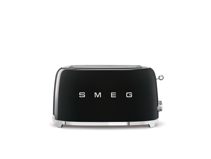 Smeg Toaster 2-Schl. Lang 50&#039;s Retro Style TSF02BLEU Schwarz von Smeg