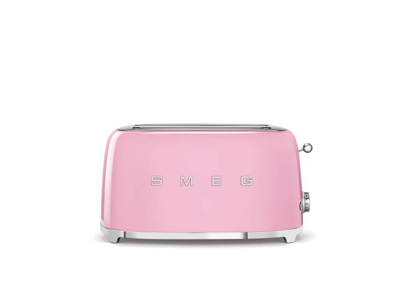 Smeg Toaster 2-Schl. Lang 50&#039;s Retro Style TSF02PKEU Cadillac Pink von Smeg