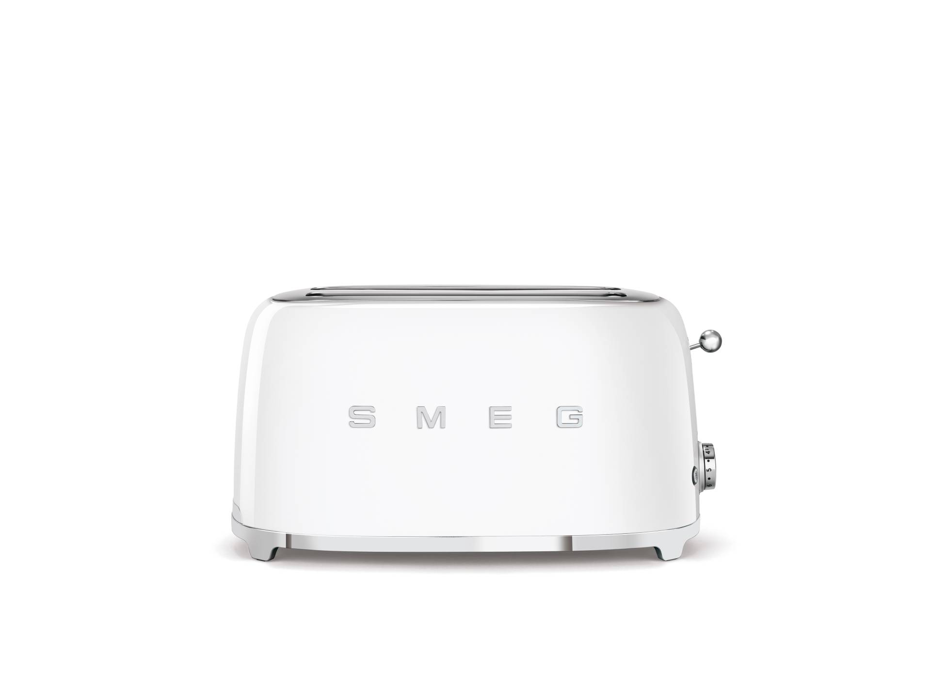 Smeg Toaster 2-Schl. Lang 50&#039;s Retro Style TSF02WHEU Weiß von Smeg