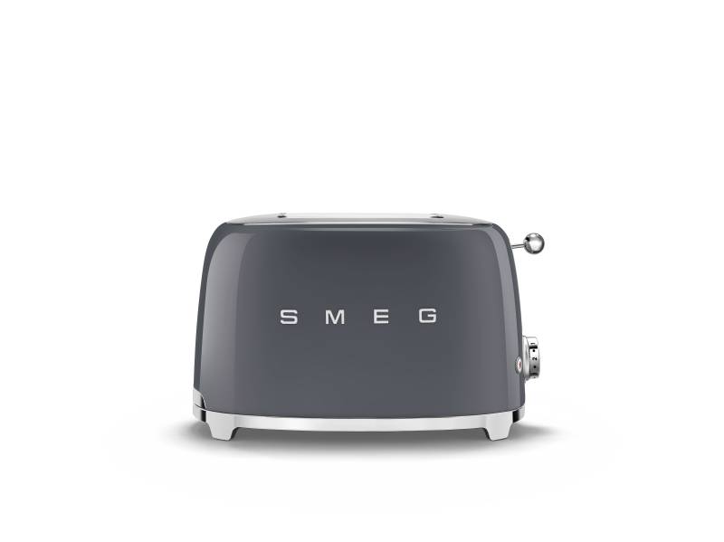 Smeg Toaster 2-Schlitz 50&#039;s Retro Style TSF01GREU Slate Grey von Smeg