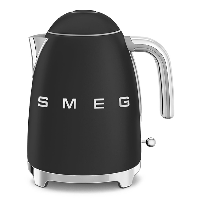 Smeg Wasserkocher 50&#039;s Retro Style 1,7 L KLF03BLMEU Schwarz matt von Smeg