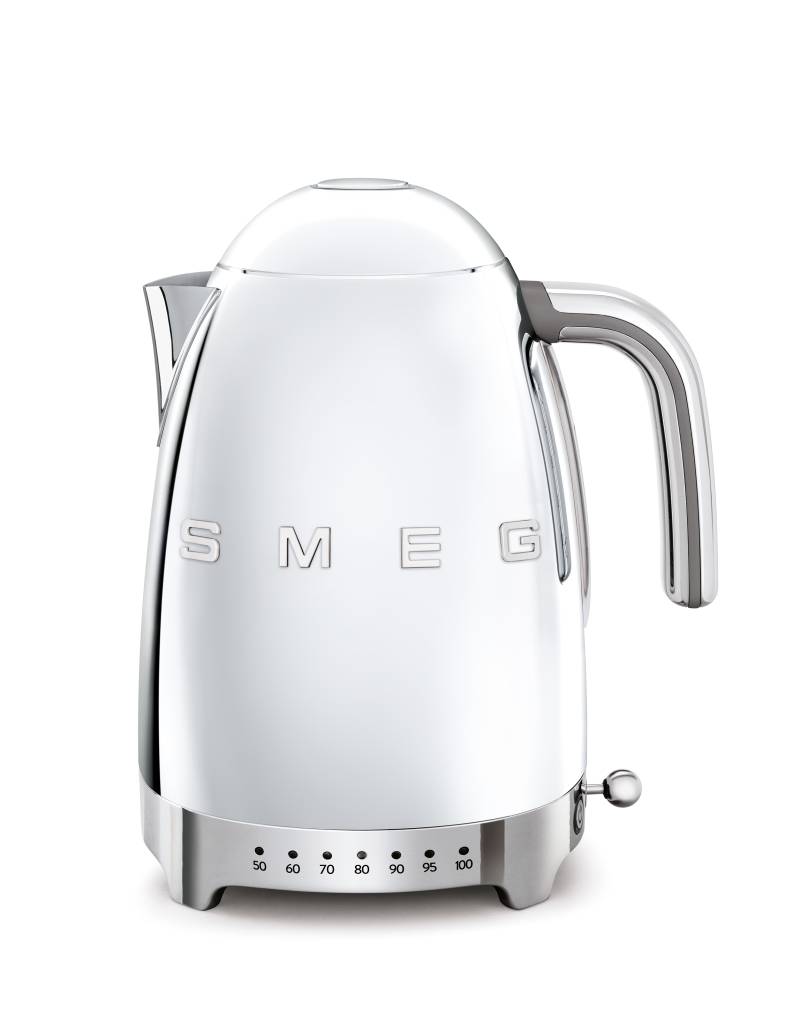 Smeg Wasserkocher 50&#039;s Retro Style 1,7 L KLF04SSEU Edelstahl von Smeg