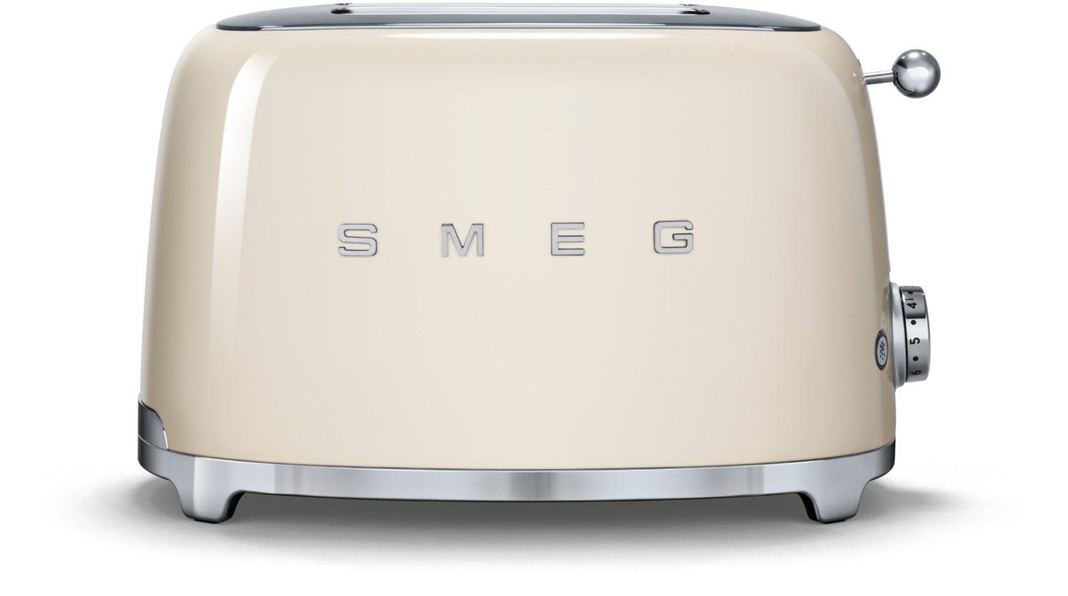 TSF 01 CREU Kompakt-Toaster creme von Smeg