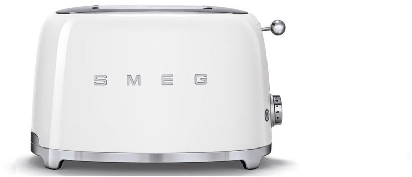 TSF 01 WHEU Kompakt-Toaster weiß TSF 01 WHEU Kompakt-Toaster weiß von Smeg