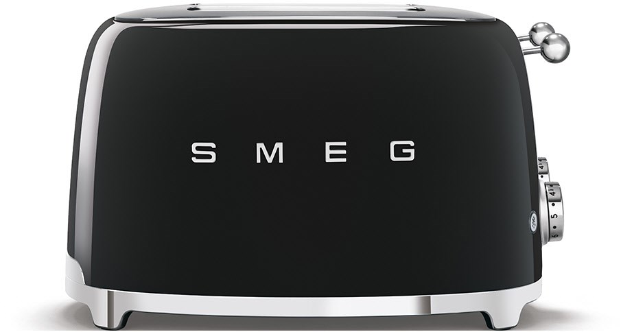 TSF03BLEU 4-Schlitz Toaster schwarz TSF03BLEU 4-Schlitz Toaster schwarz von Smeg