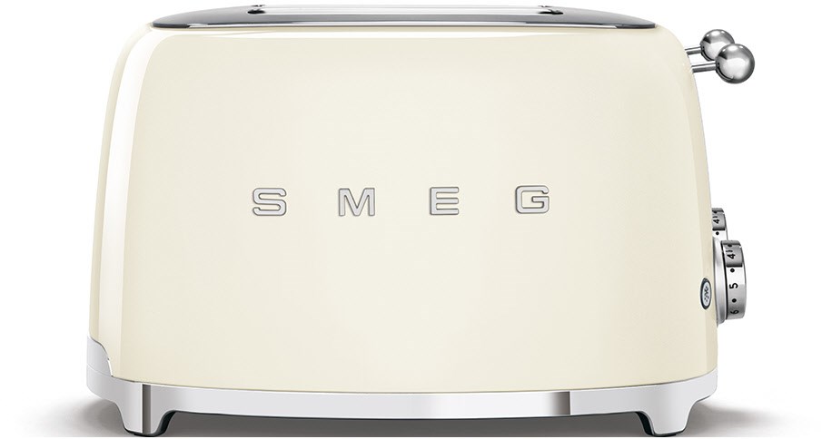 TSF03CREU 4-Schlitz Toaster creme TSF03CREU 4-Schlitz Toaster creme von Smeg