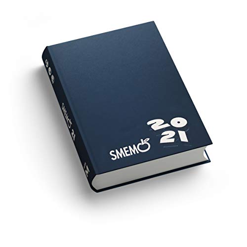 Smemo – Tagebuch 2020/2021 16 Monate – Blau Logo Weiß – 11 x 15 cm von Smemoranda
