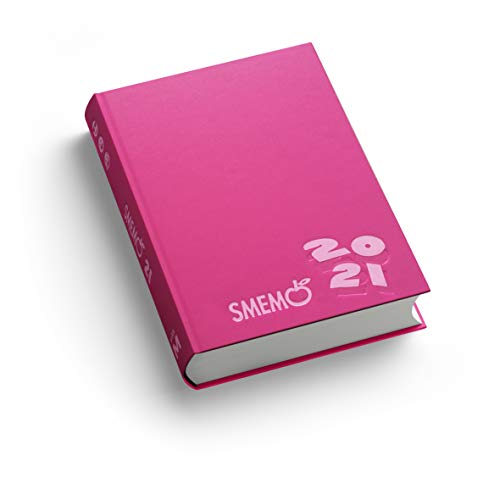 Smemoranda - Tagebuch 2020/2021 16 Monate - Magenta Logo Rosa - 11 x 15 cm von Smemoranda