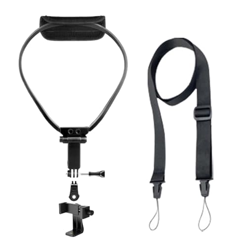 Smileshiney Nacken-Handyhalter Für Aufnahmen,Kamera-Halshalter Bruststativ | rutschfeste & Leichte Handyhalterung Für Reisen, Videoaufnahmen, Vlogs Und Content Creation Smileshiney Nacken-Handyhalter Für Aufnahmen,Kamera-Halshalter Bruststativ | rutschfeste & Leichte Handyhalterung Für Reisen, Videoaufnahmen, Vlogs Und Content Creation von Smileshiney