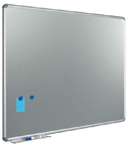 Whiteboard Grau - magnetisch- modern – 60x90cm von Smit Visual